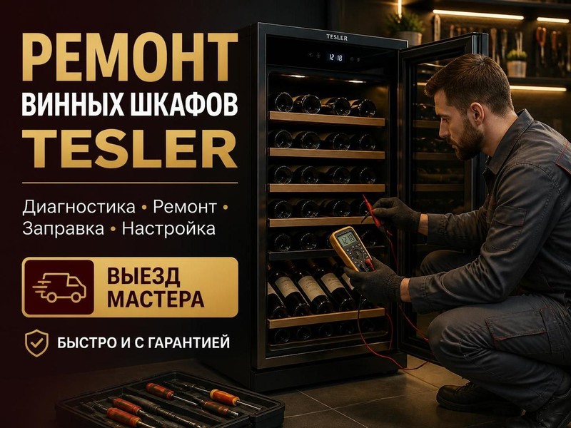 Ремонт винных шкафов TESLER