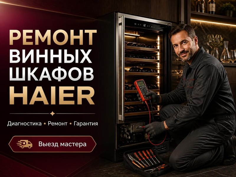 Ремонт винных шкафов Haier