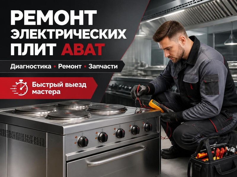 Ремонт электрических плит ABAT — Евгений, фото