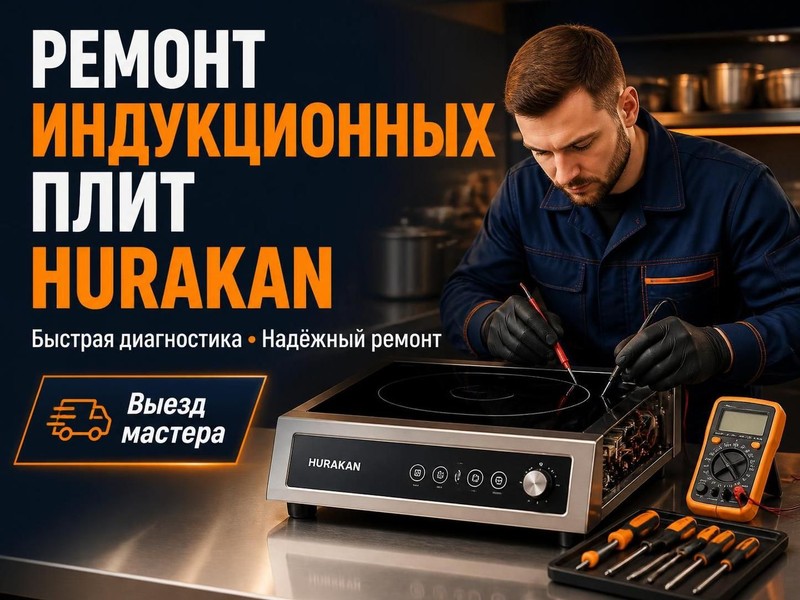 Ремонт индукционных плит Hurakan