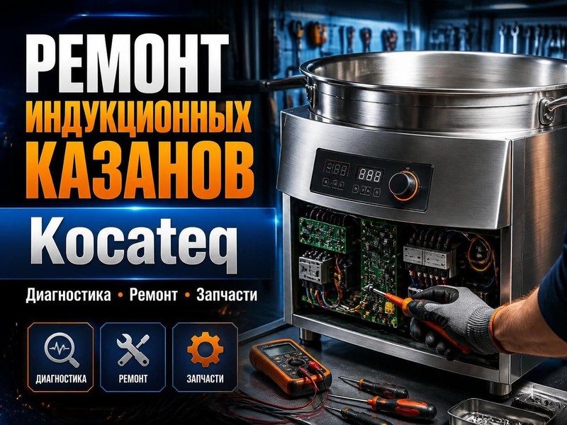 Ремонт индукционных казанов Kocateq