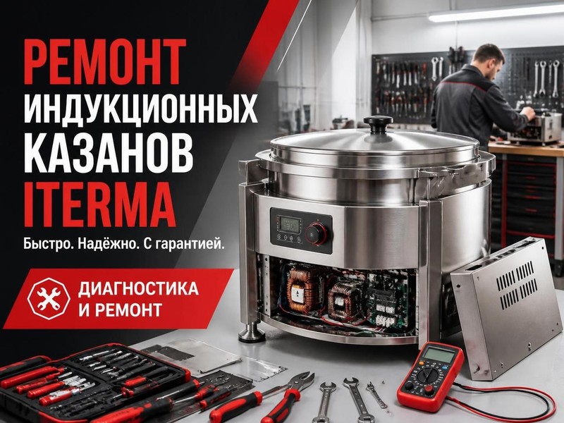 Ремонт индукционных казанов Iterma