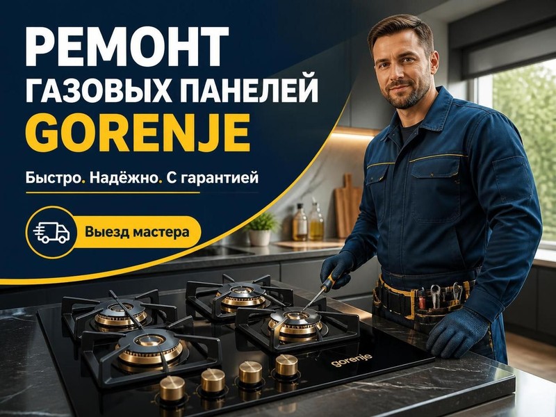 Ремонт газовых панелей Gorenje