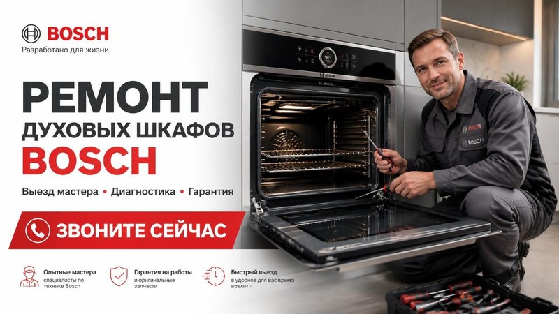 Ремонт духовых шкафов Bosch