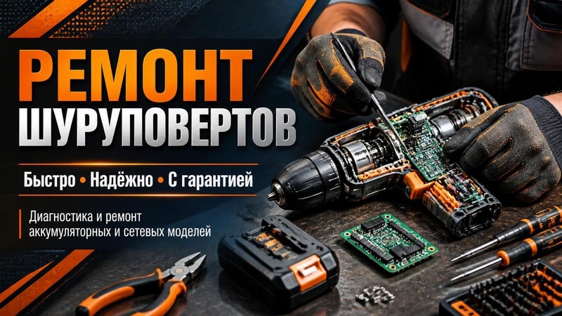 Ремонт шуруповертов — Игорь, фото