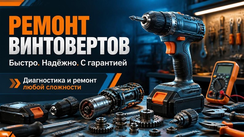 Ремонт винтовертов