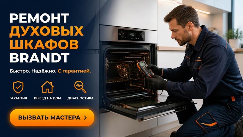 Ремонт духовых шкафов Brandt