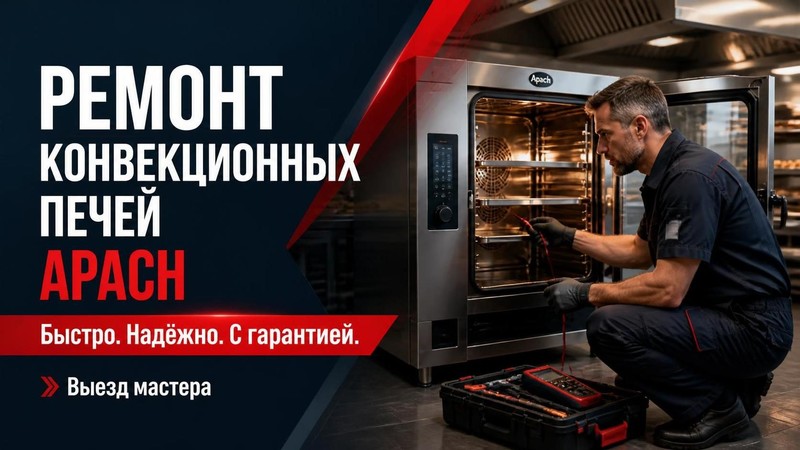 Ремонт конвекционных печей Apach