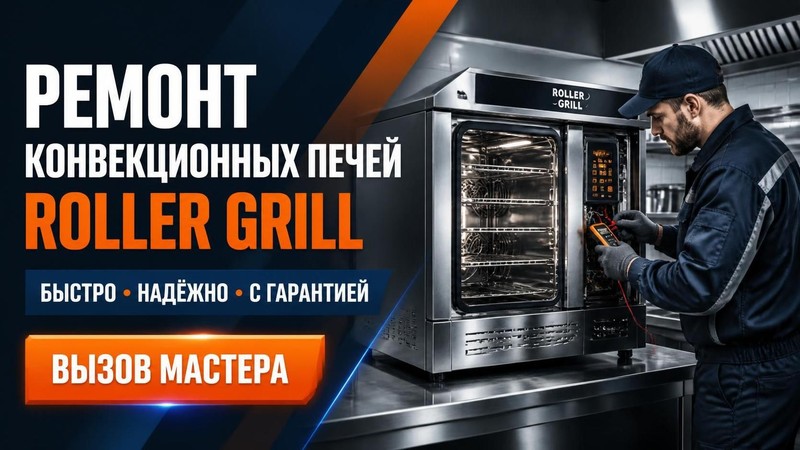 Ремонт конвекционных печей Roller Grill