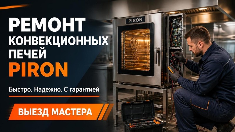 Ремонт конвекционных печей Piron