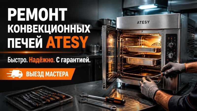 Ремонт конвекционных печей ATESY