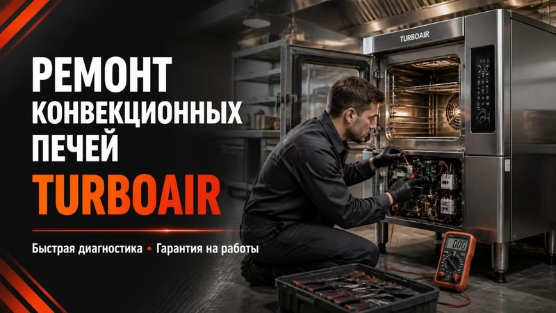 Ремонт конвекционных печей TURBOAIR