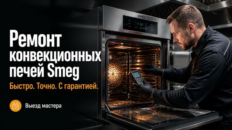 Ремонт конвекционных печей Smeg