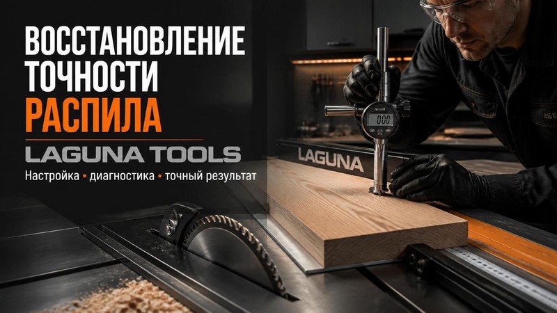 Восстановление точности распила Laguna Tools