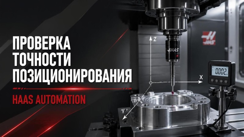 Проверка точности позиционирования Haas Automation