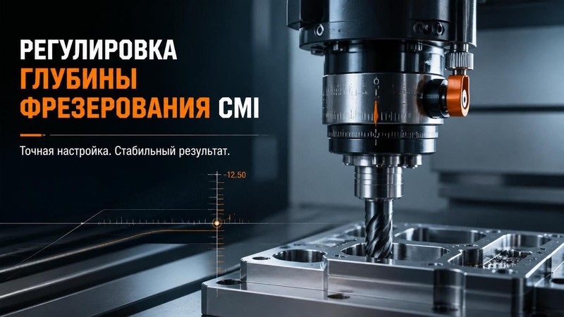 Регулировка глубины фрезерования CMI