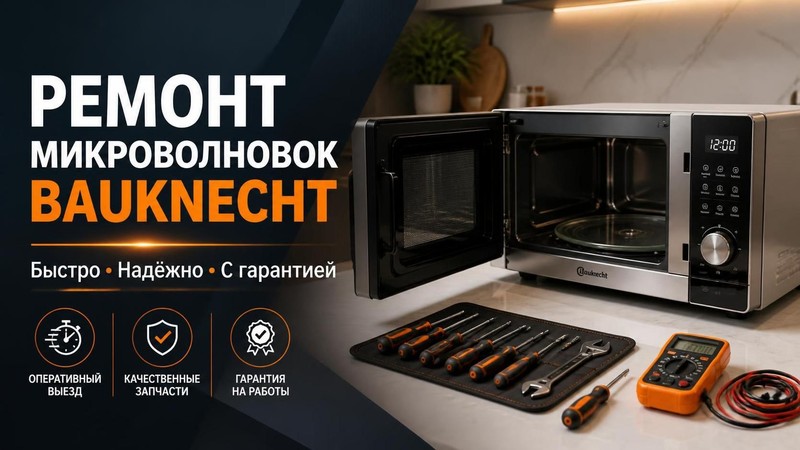 Ремонт микроволновых печей Bauknecht