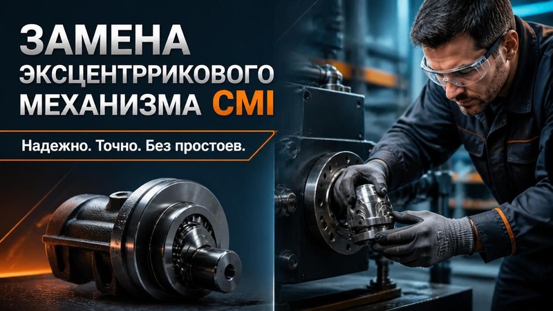 Замена эксцентрикового механизма CMI