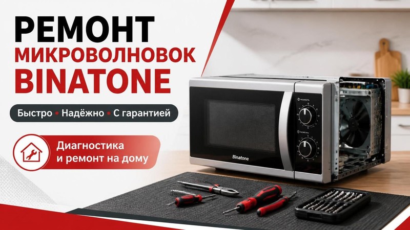 Ремонт микроволновых печей Binatone