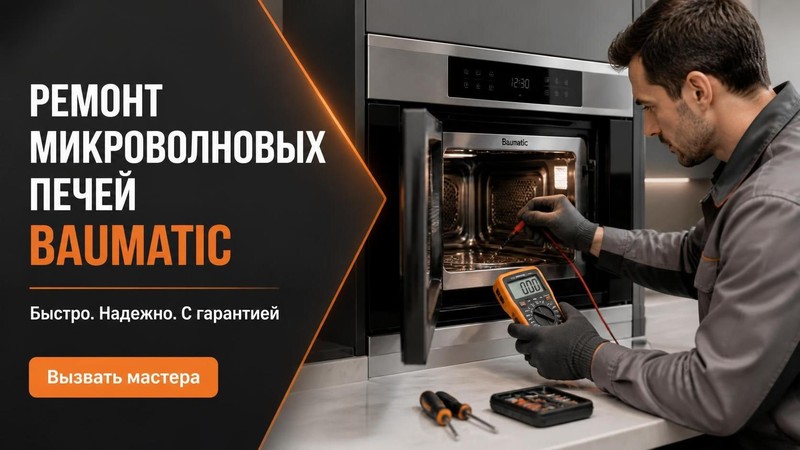Ремонт микроволновых печей Baumatic