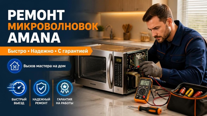 Ремонт микроволновых печей Amana