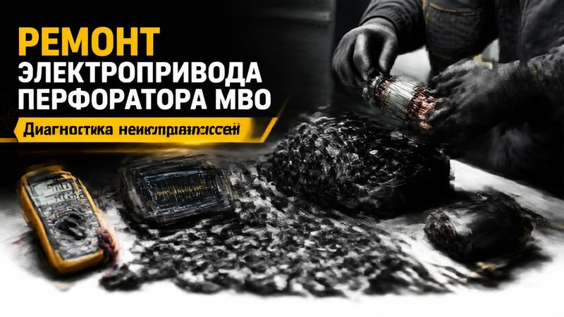Ремонт электропривода перфоратора MBO: диагностика неисправностей