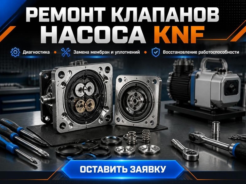 Ремонт клапанов насоса KNF
