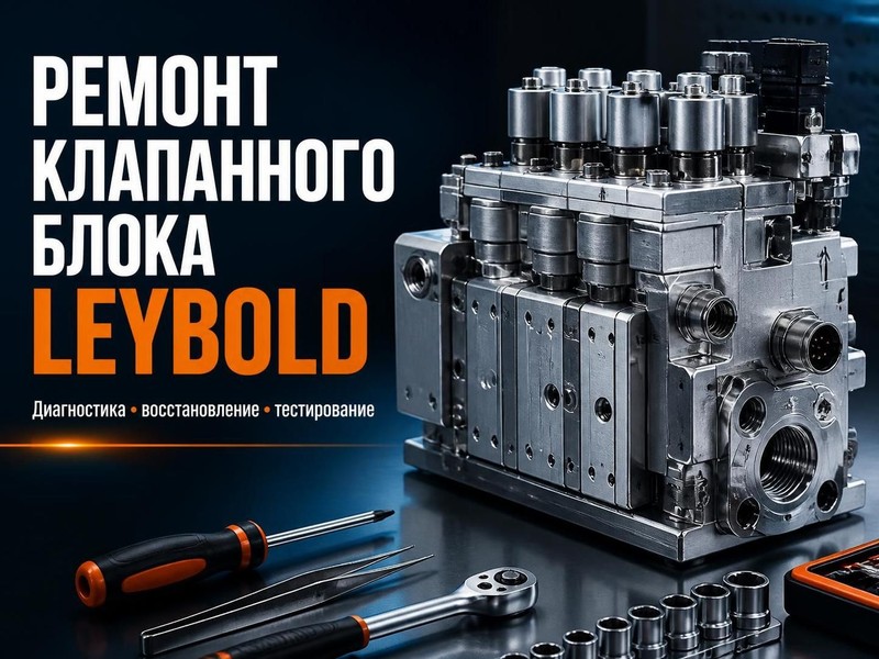 Ремонт клапанного блока Leybold