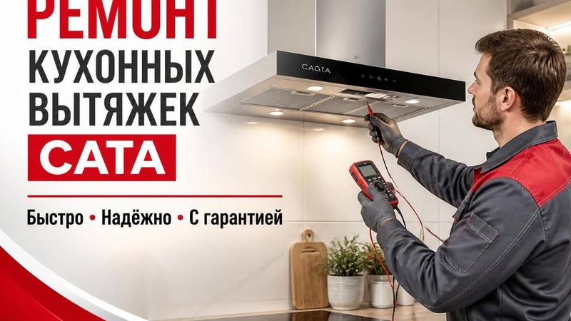 Ремонт кухонных вытяжек CATA
