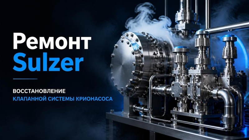 Ремонт Sulzer: восстановление клапанной системы крионасоса