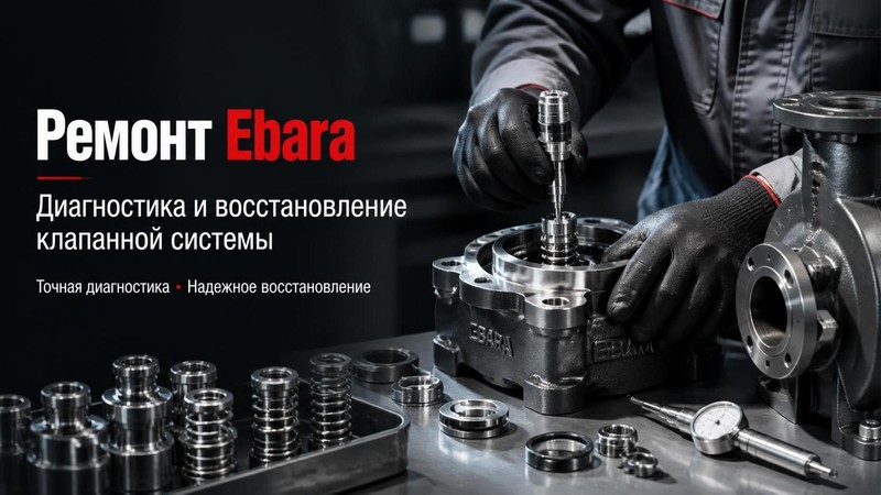Ремонт Ebara: диагностика и восстановление клапанной системы