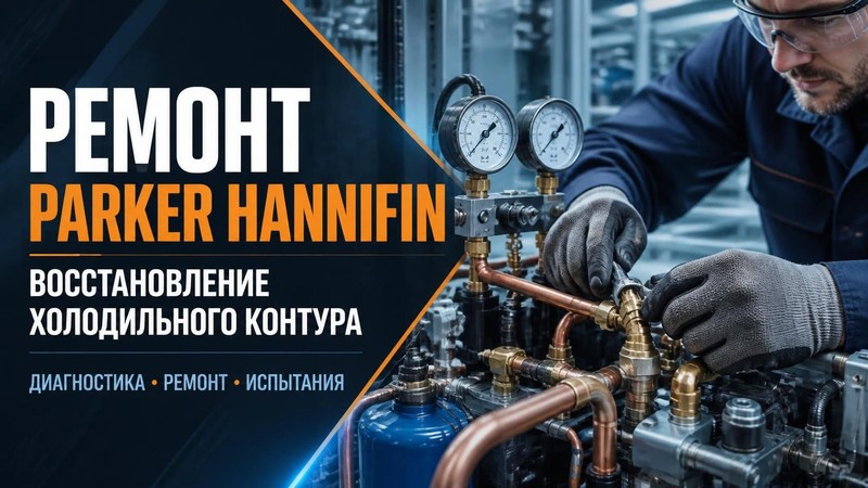 Ремонт Parker Hannifin: восстановление холодильного контура