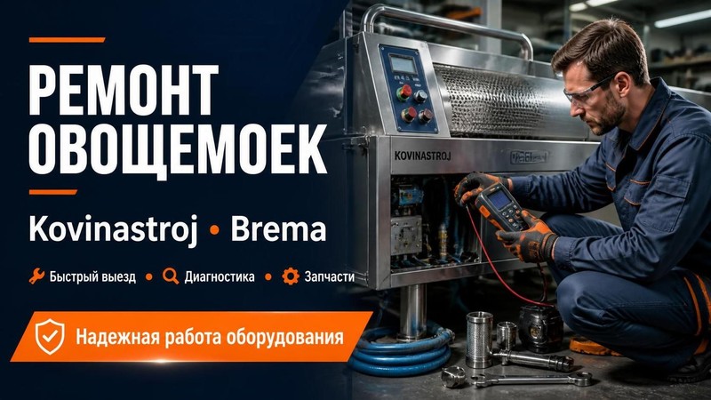 Мастер по ремонту овощемоек Kovinastroj, Brema