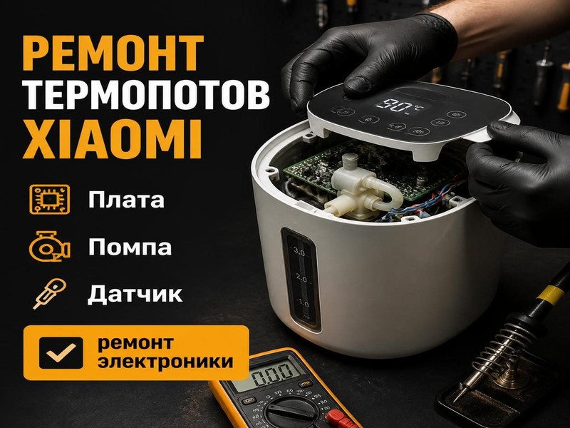Ремонт термопотов Xiaomi — Тимур, фото