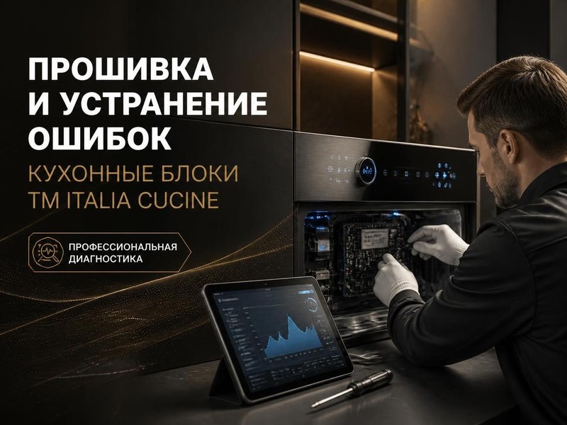 Прошивка и устранение ошибок кухонных блоков TM Italia Cucine — Алексей, фото