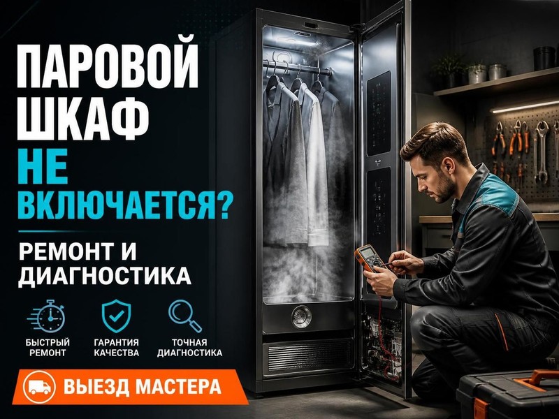 Паровой шкаф не включается: ремонт и диагностика — Андрей, фото