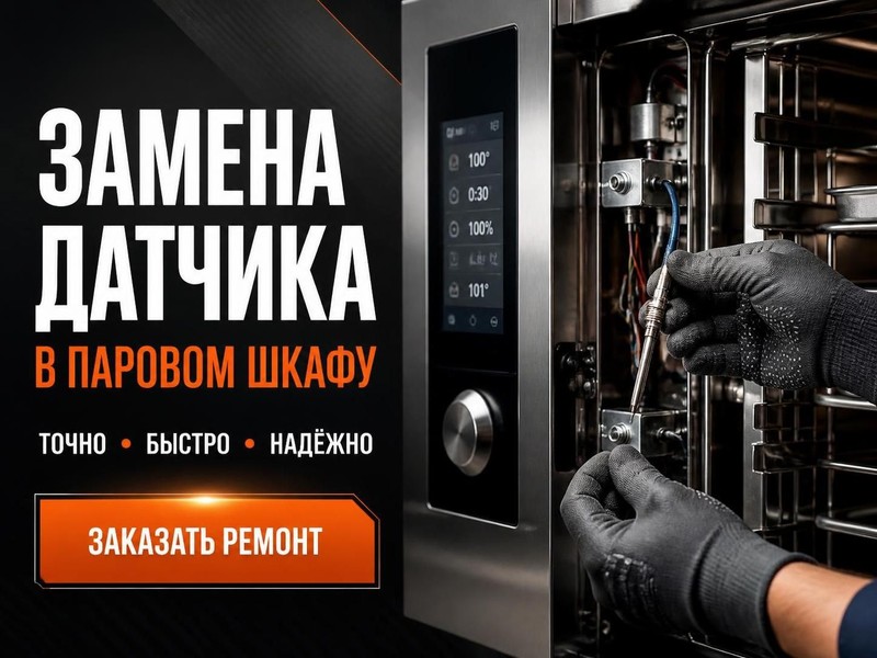 Замена датчика в паровом шкафу — Олег, фото