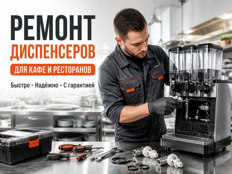 ремонт диспенсеров для общепита — Алексей, фото