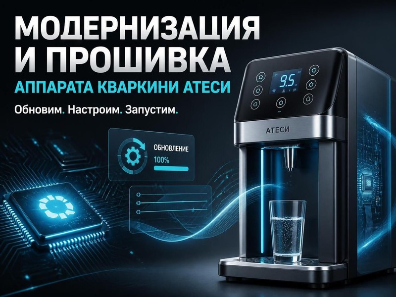 Модернизация и прошивка аппарата кваркини АТЕСИ — Михаил, фото