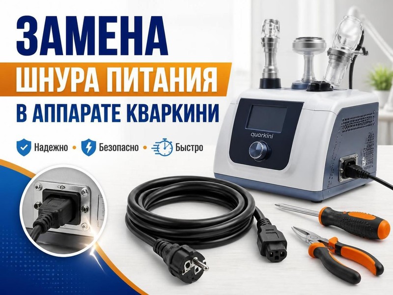 Замена шнура питания в аппарате кваркини — Игорь, фото