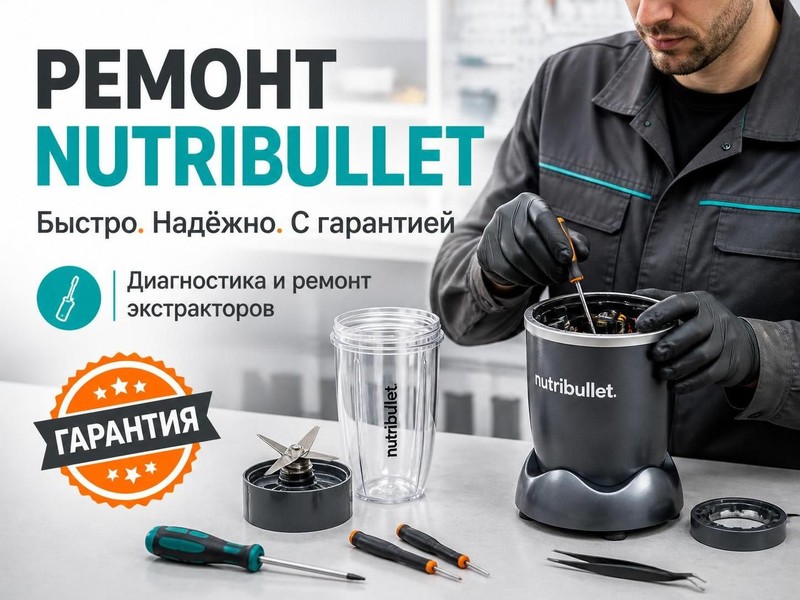 ремонт экстрактора NutriBullet — Сергей, фото