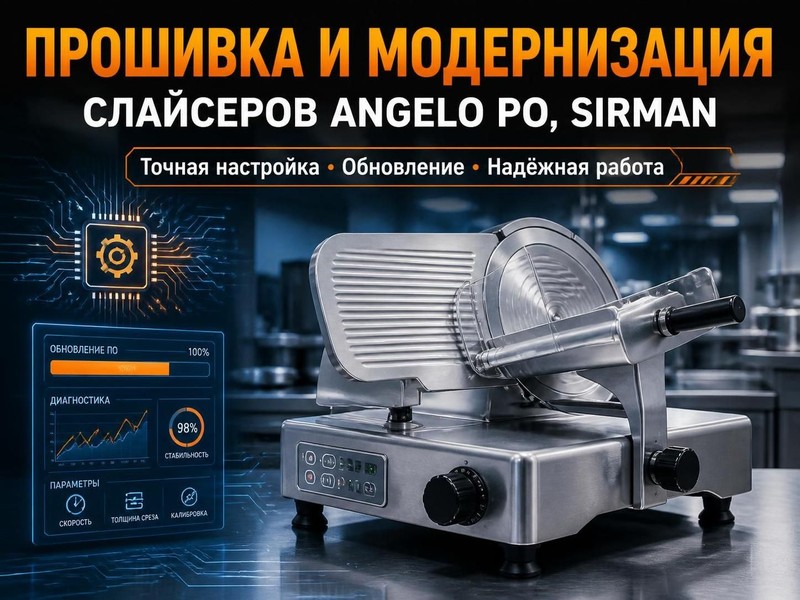 Прошивка и модернизация слайсеров Angelo Po, Sirman