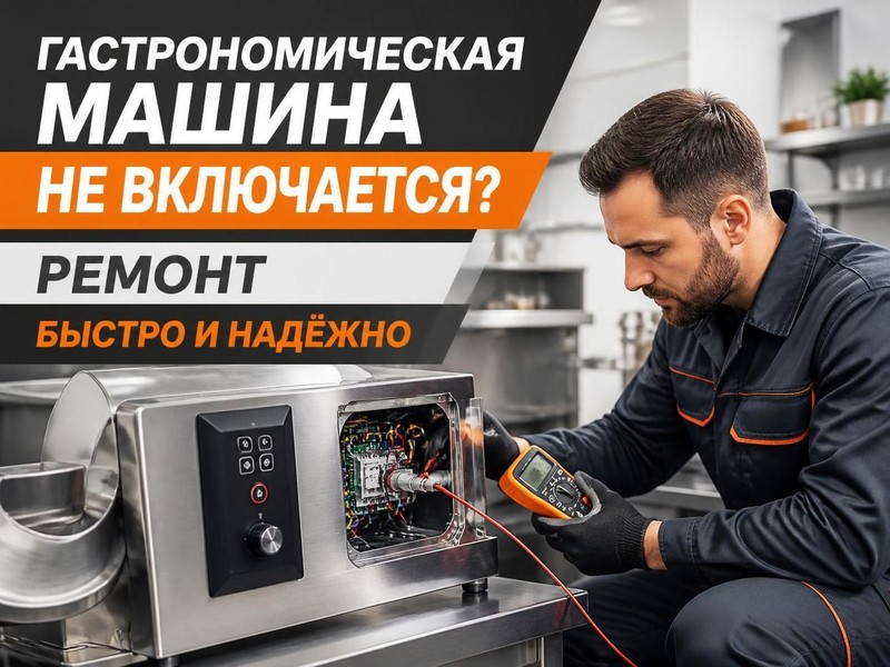 Гастрономическая машина не включается: ремонт
