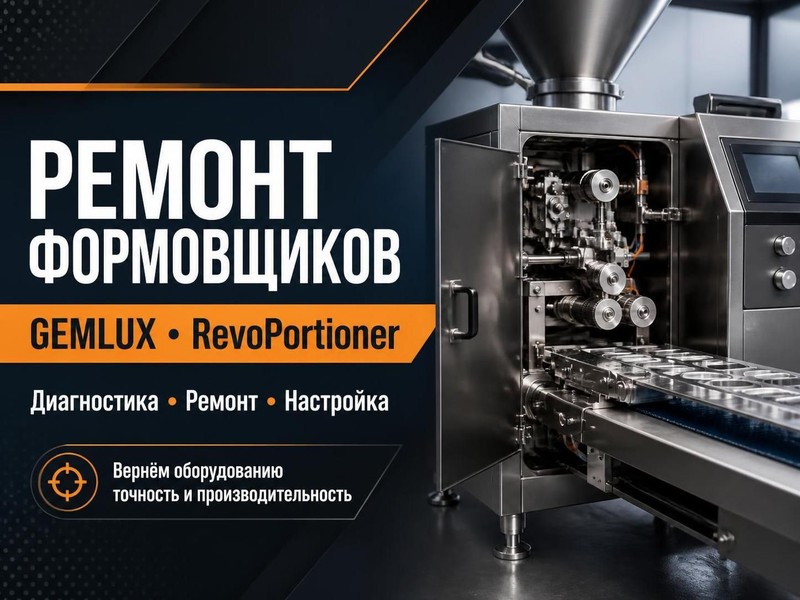 Ремонт формовщиков GEMLUX, RevoPortioner — Андрей, фото