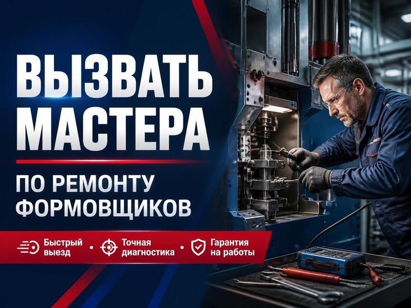 Вызвать мастера по ремонту формовщиков — Николай, фото