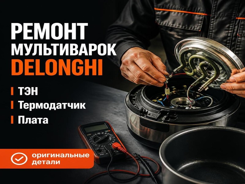 Ремонт мультиварок Delonghi