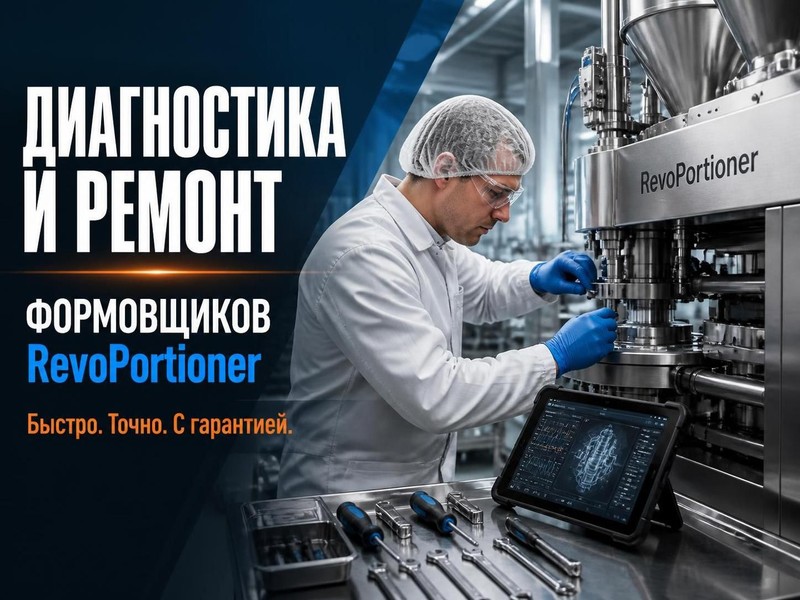 Диагностика и ремонт формовщиков RevoPortioner — Евгений, фото