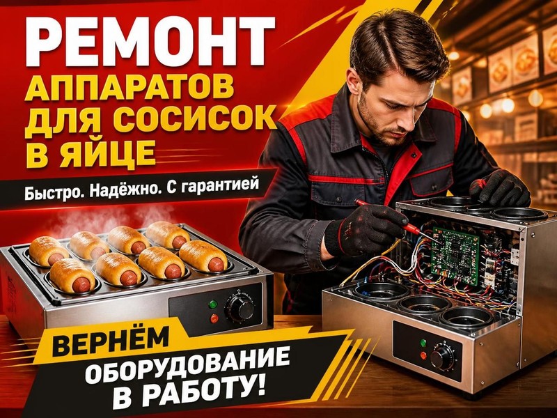 ремонт аппаратов для сосисок в яйце — Владимир, фото