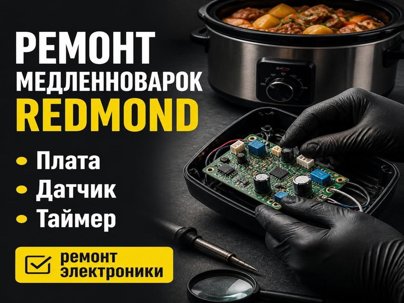 Ремонт медленноварок REDMOND