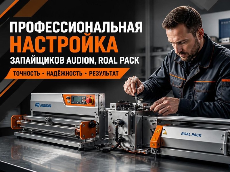 Профессиональная настройка запайщиков AUDION, Roal Pack